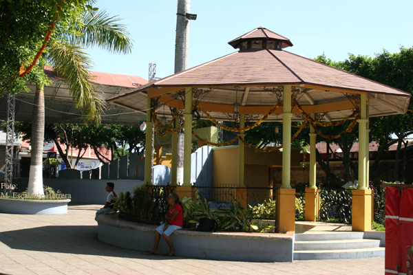 Quiosco en el Parque Central
