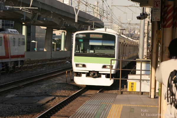 Linea Yamanote, una de las mas Utilizadas
