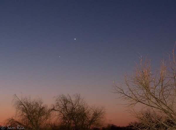 Planet Pair at Dawn