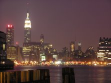 Manhattan in light