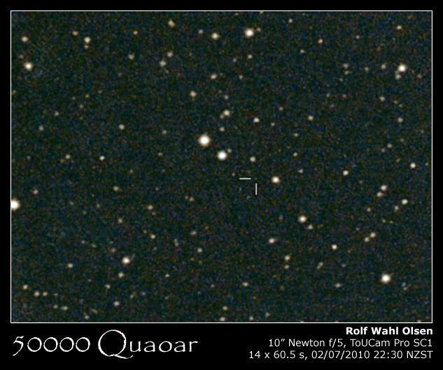 Trans-Neptunian Object 50000 Quaoar