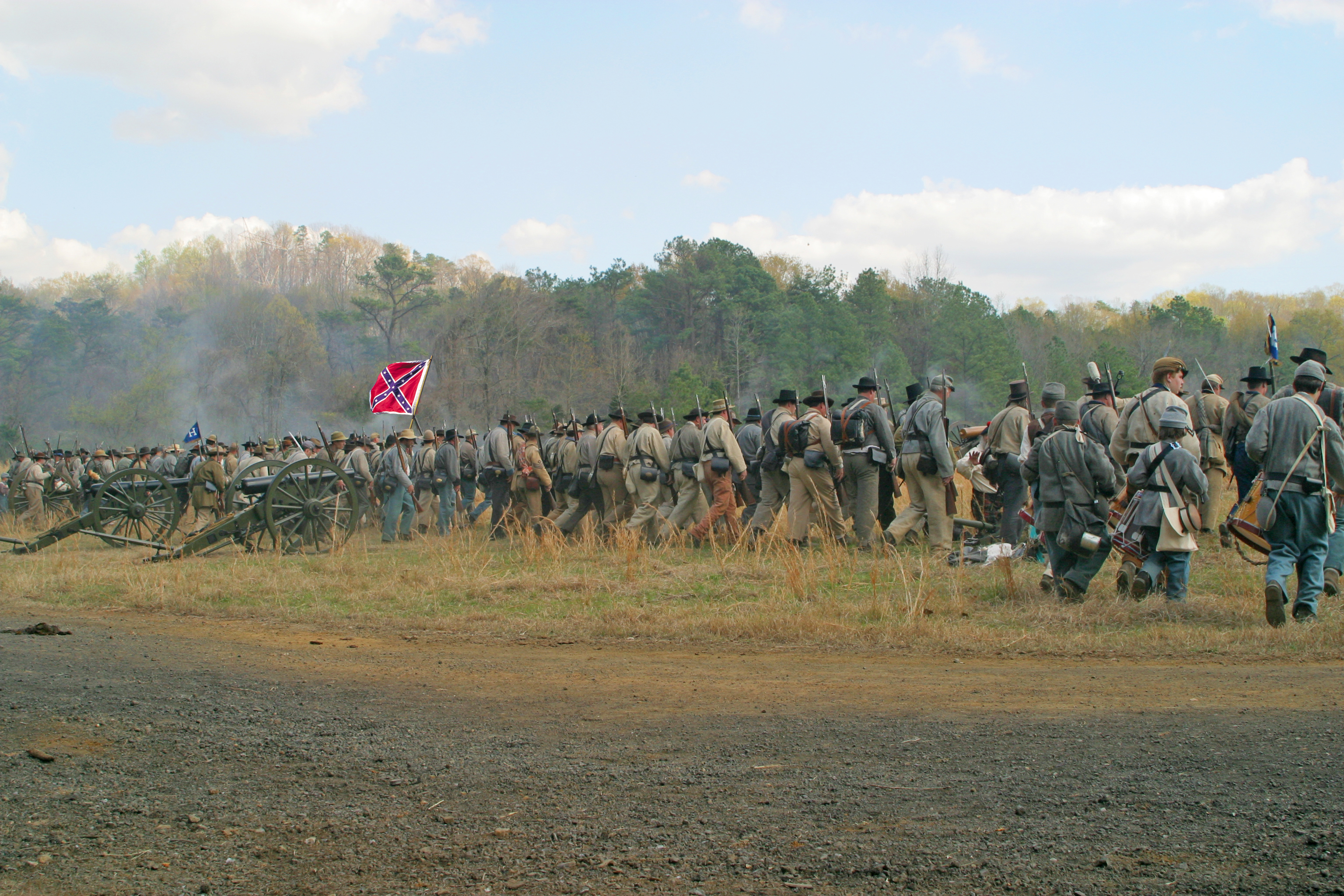 Confederate Assault at Bridgeport, Alabama