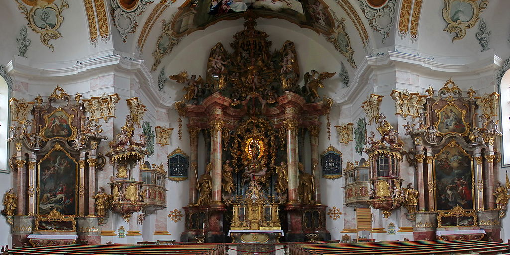 Wallfahrtskirche Maria Himmelfahrt, Marienberg, Germany