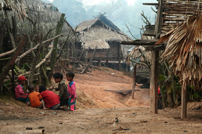 Akkha village - Muang Sing - Laos