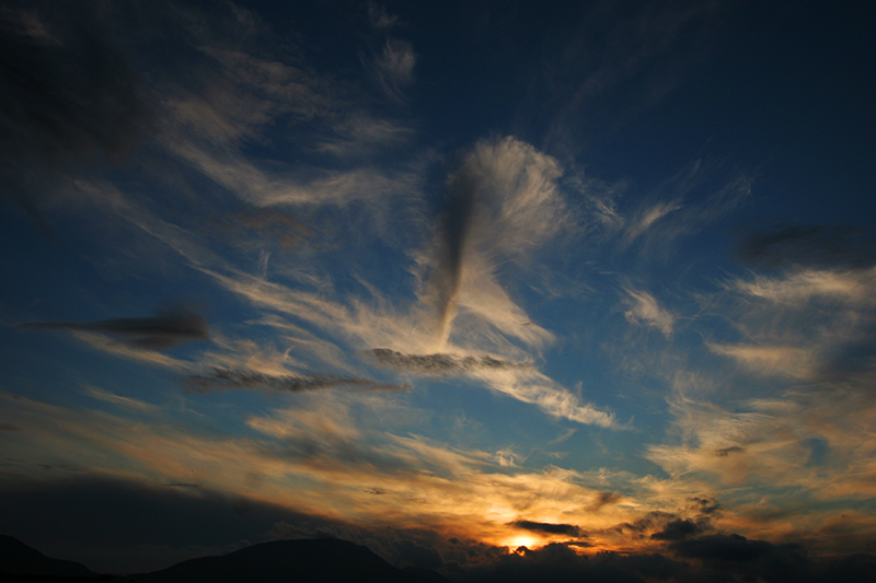 Mid summer sunset