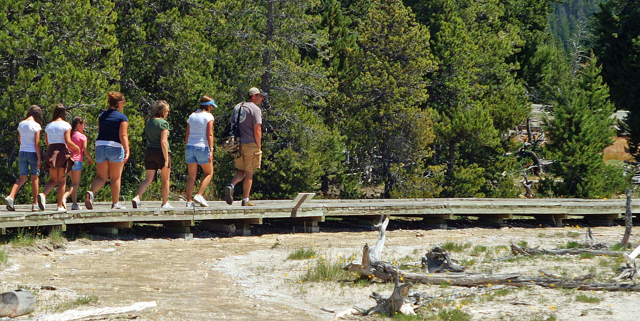 Yellowstone Hikers