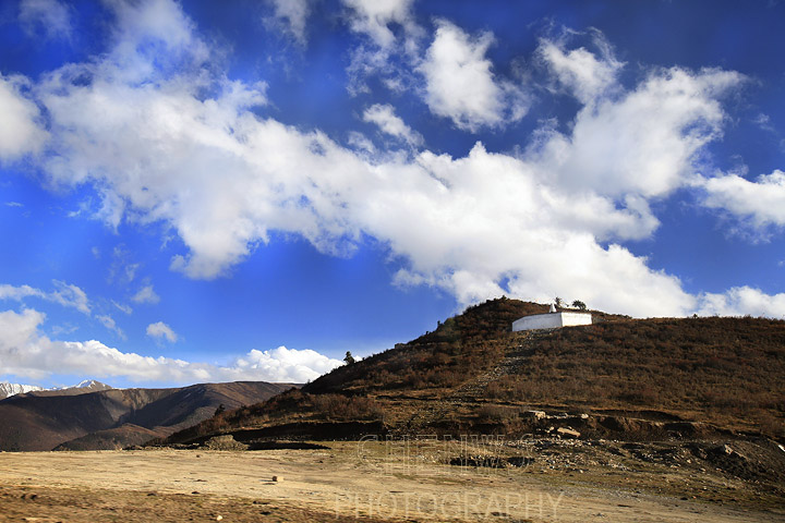 Mountain-top temple