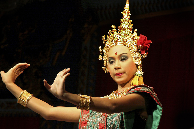 Siamese dancer, Bangkok