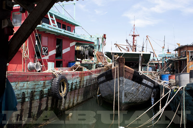 Fishing boats, Labuan