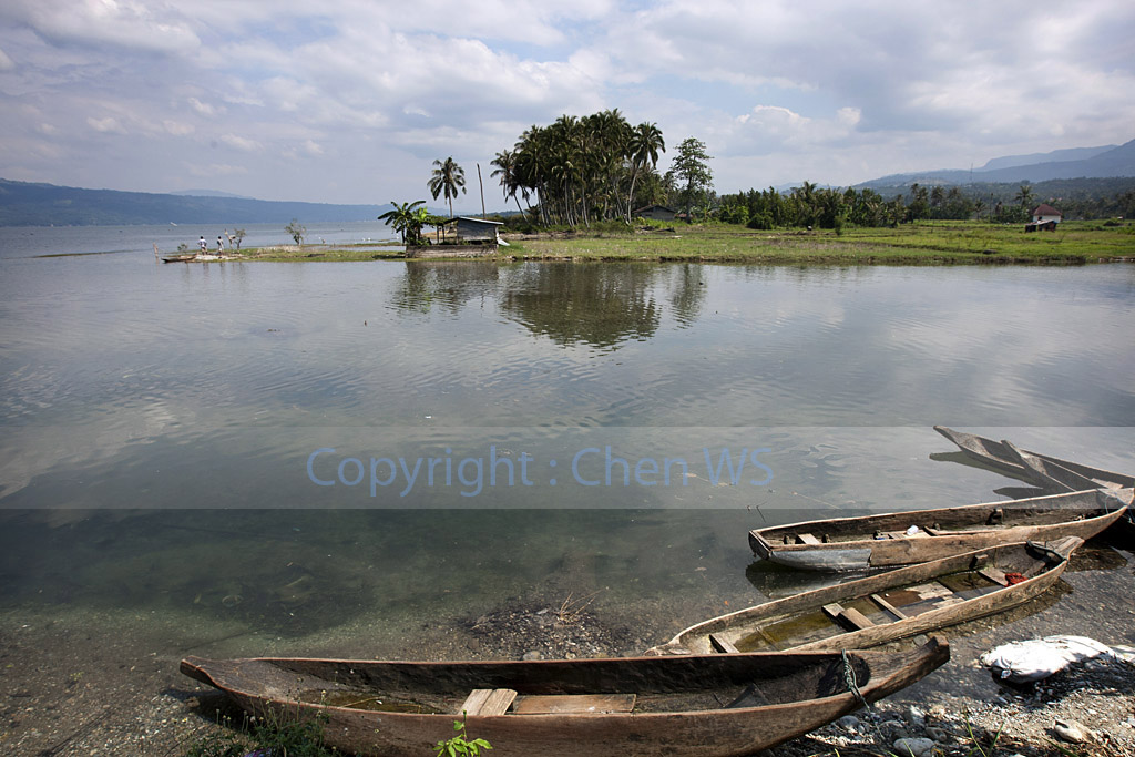Fishing boats, Lake Singkarak