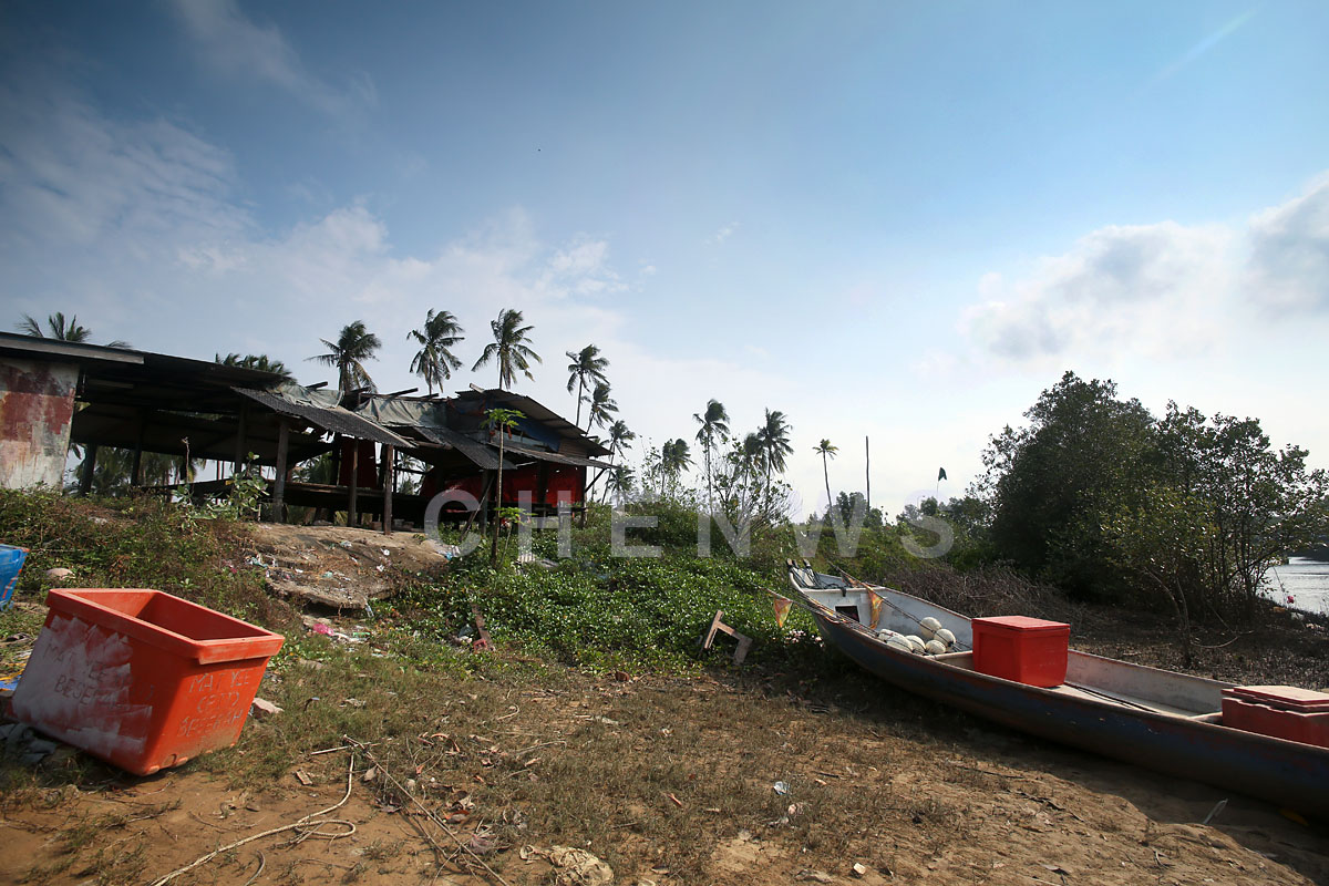 Fishermens wharf, Kg Sungai Ular