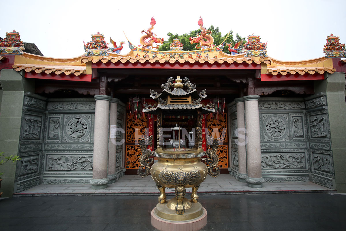 Chinese temple in Chinatown, Kuala Terengganu