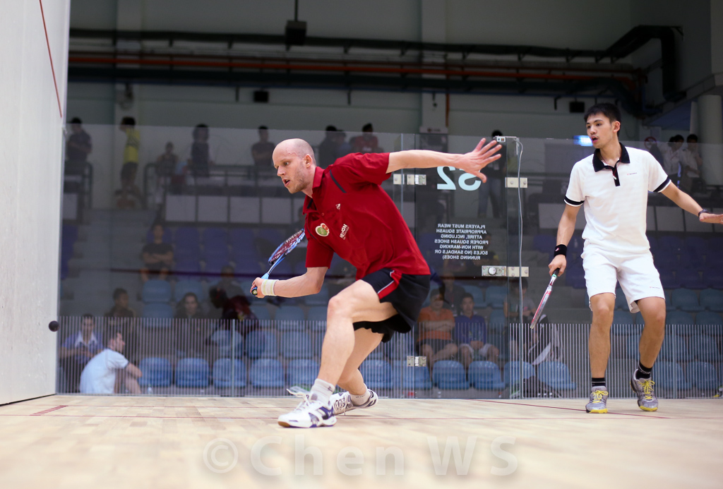 Olli Tuominen (Finland) v Max Lee (Hong Kong) white