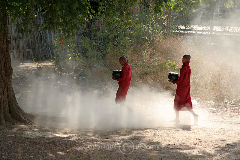 Two Monks On A Dusty Track (Dec 06)