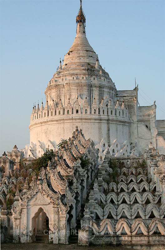 Hsinbyume Pagoda On Mingun Island (Dec 06)