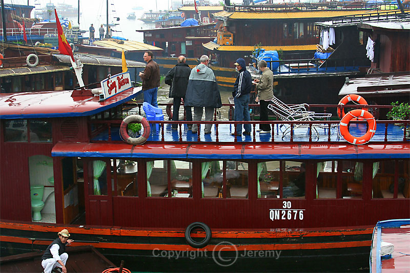 French Tourists, Halong Bay (Mar 07)