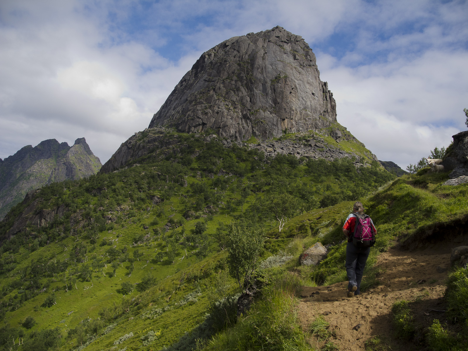 Approaching Hamaroy Skaftet