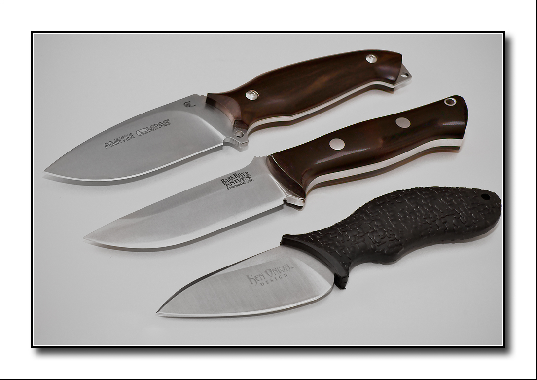 Viper Pointer - Bark River Bravo 1 - CRKT Onion Skinner