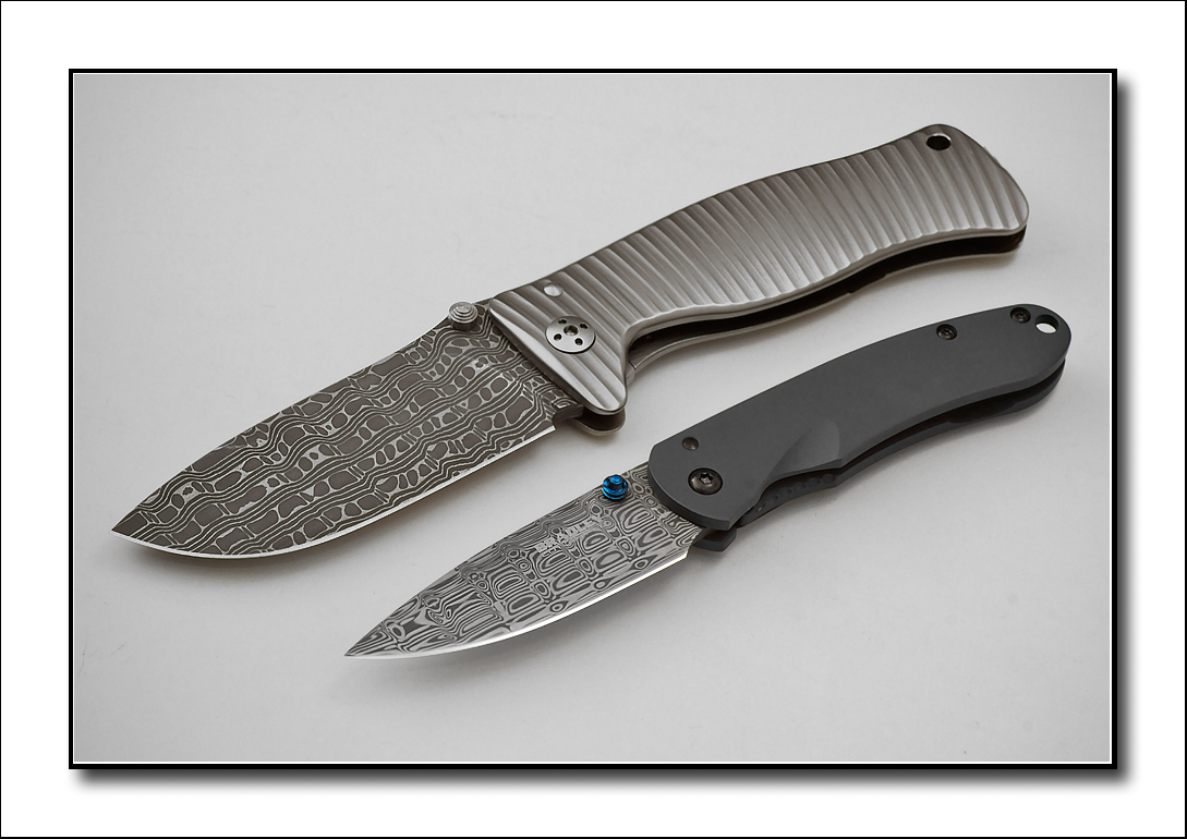LionSteel SR-1 - Bradley Alias II Damascus limited