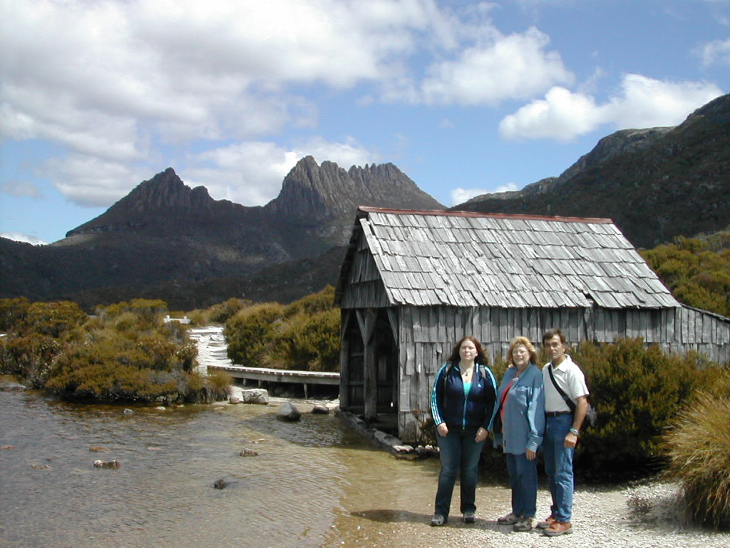 Dove Lake Cradle Mtn Heather Shelley & Ted