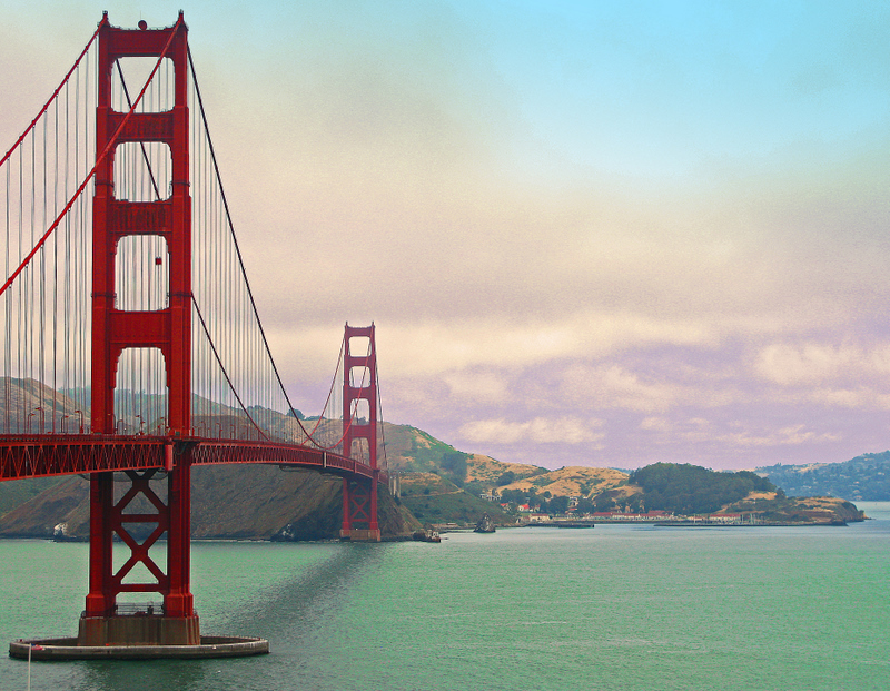 Golden Gate Bridge from San Francisco side