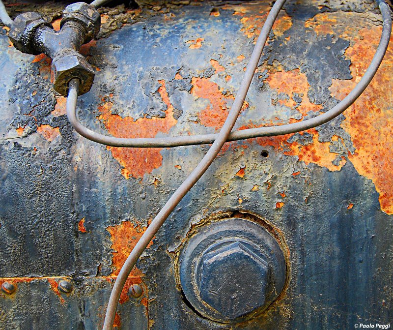 Oil and rust