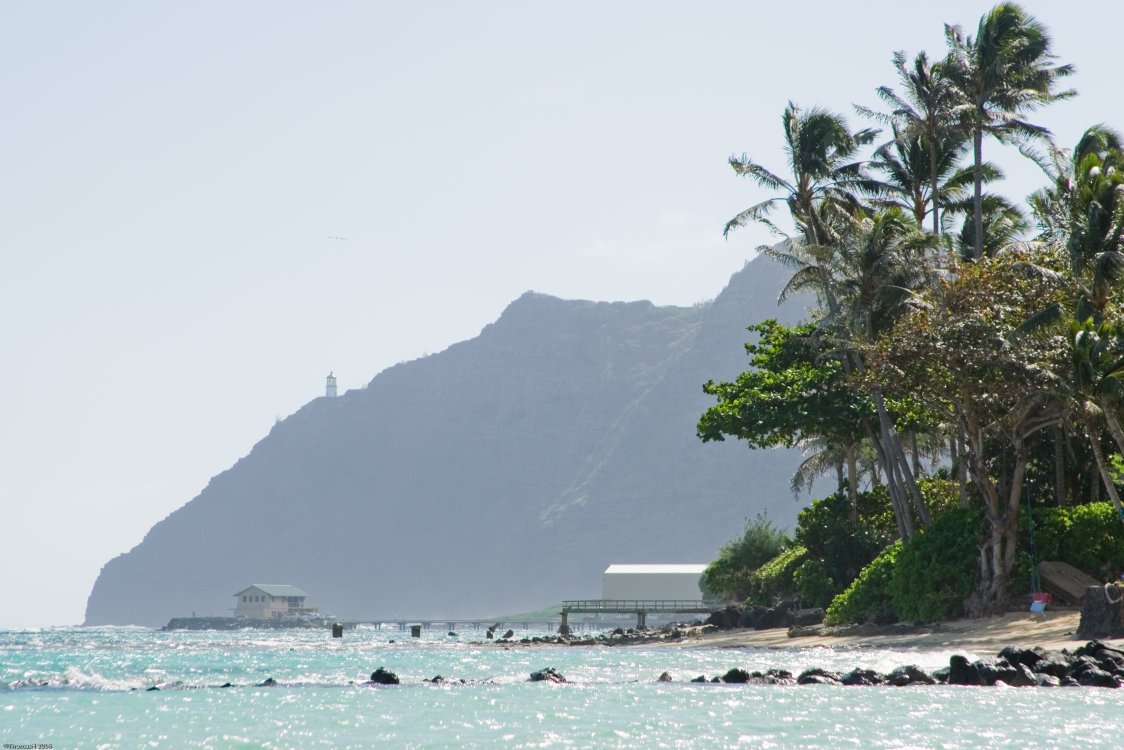 2331 View toward Makai Research Pier and Makapuu Point