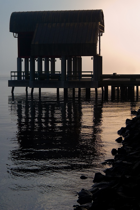 Pavilion at Sunrise