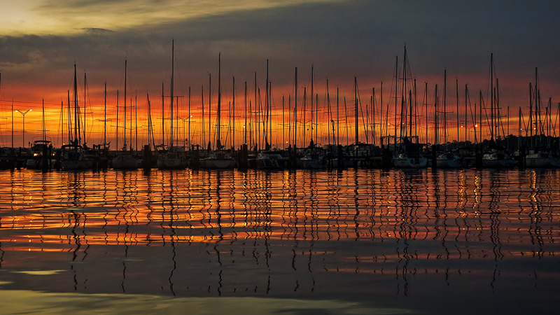 Holiday Marina before Dawn