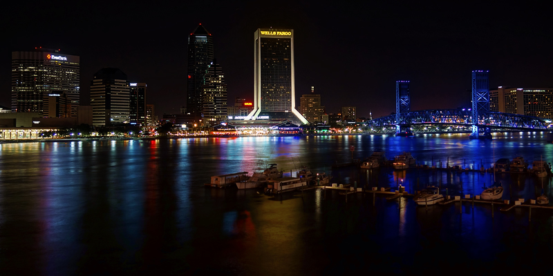 Jacksonville at Night