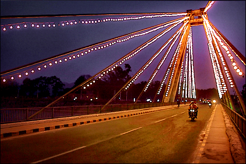 Bridge over the Ganga
