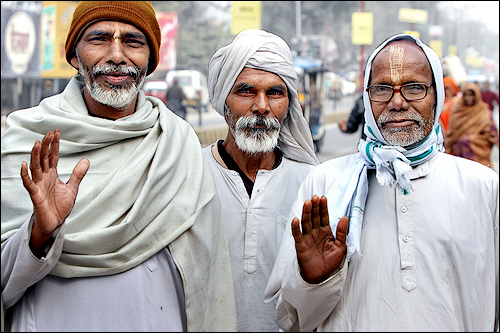 Men in White