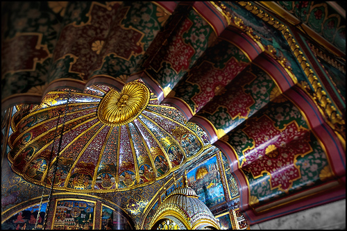 Ceiling of the main Shrine