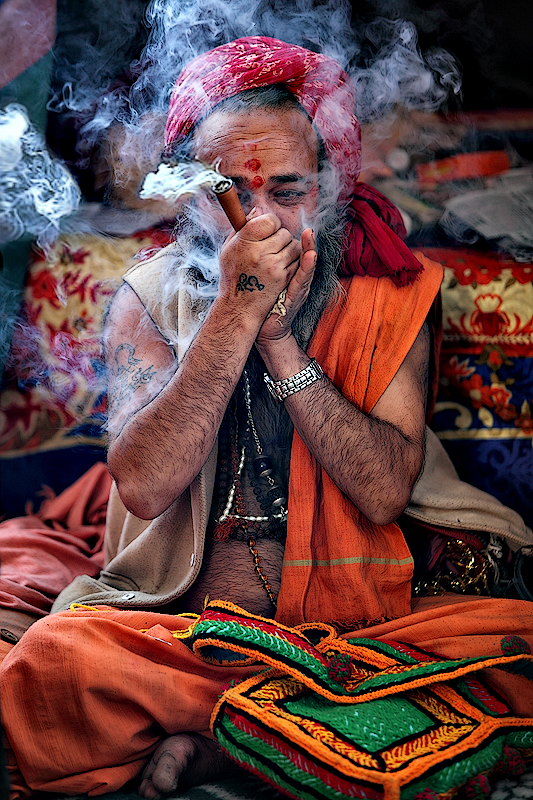 Going up in Divine Smoke