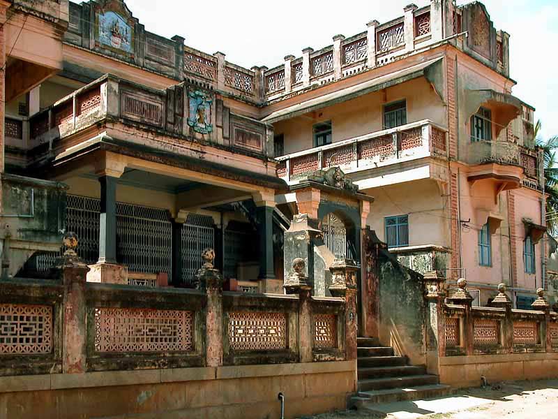 Chettinad house in Karaikudi