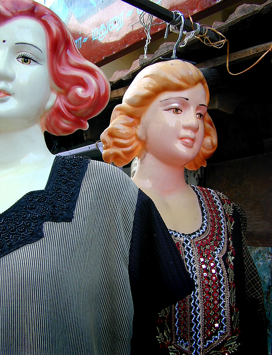 Dummies at Madurai Market