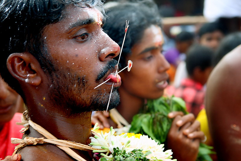 A Devote of Mariamman