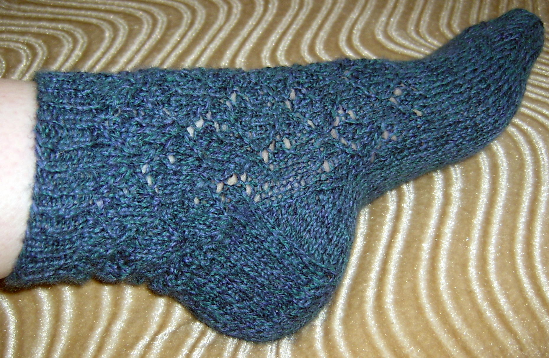 Pats Almost Serious Socks