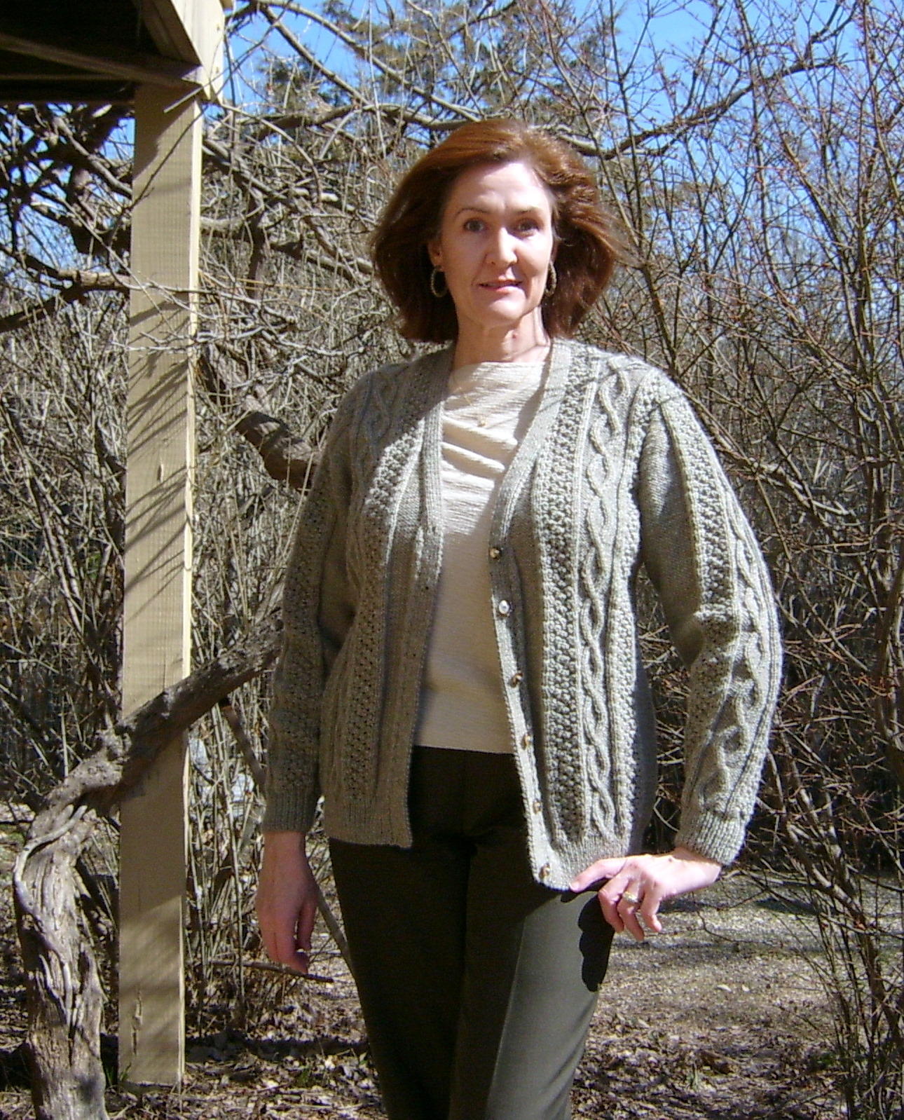 Front View Bendigo Cardigan