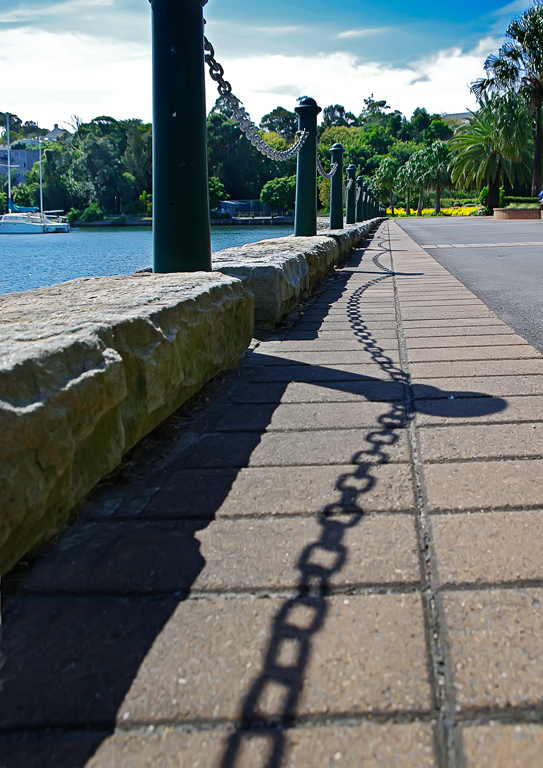Bollards and Chain