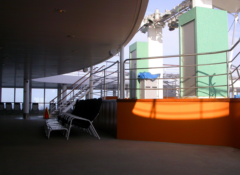 Cruise Ship Mercury Deck, Sunrise