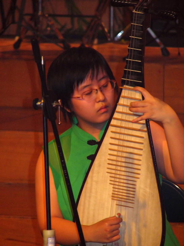 Chinese Lute player