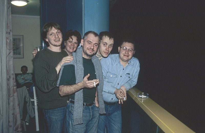 Drunk crowd