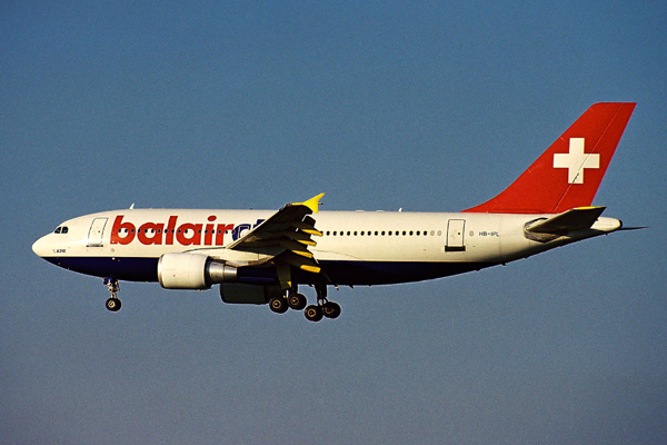 BALAIR CTA AIRBUS A310 300 ZRH RF 1297 34