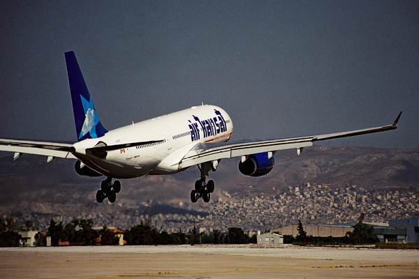 AIR TRANSAT AIRBUS A330 200 ATH RF 1394 10