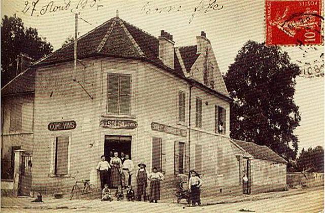 Cafe du Soleil Levant en 1900