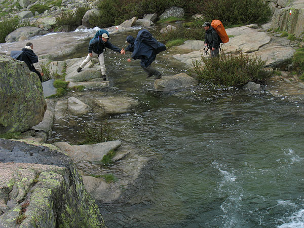traverse de la Corse, franchissement du Golo