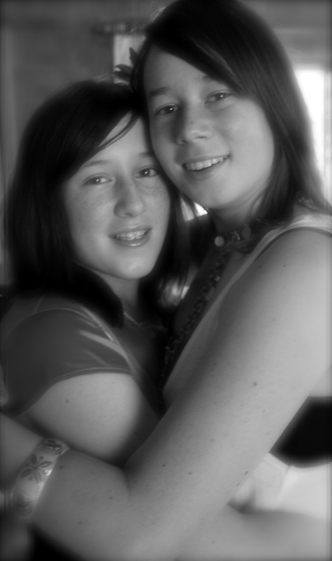 Happiness is ~ sisterly love