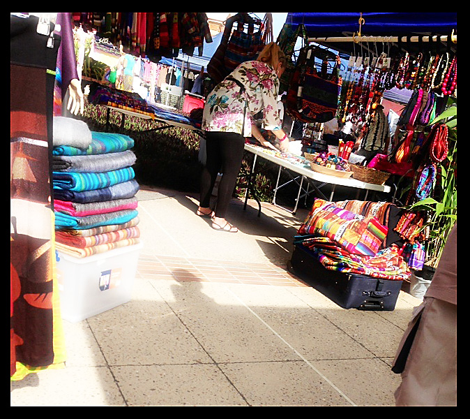 Monday ~ Street Market Scene