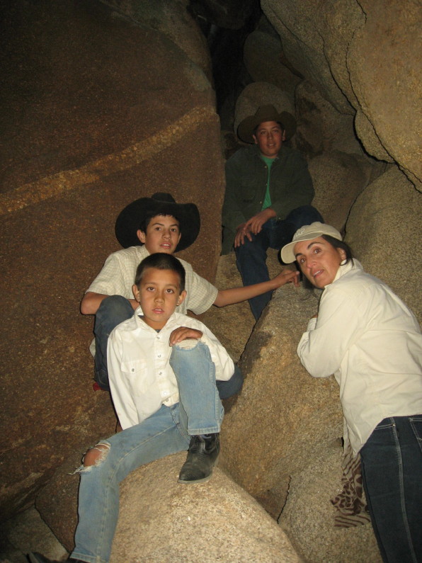 Miguel, Jorge, Arturo with Laura